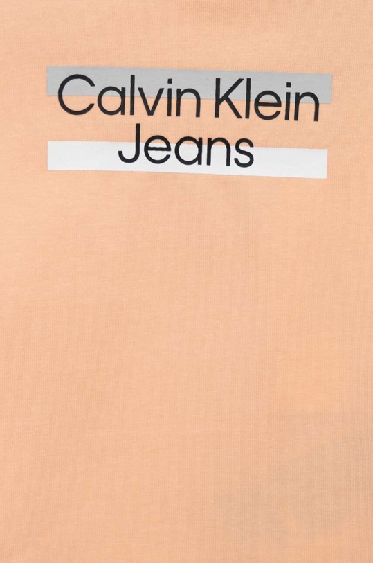 Chlapec Detské tričko Calvin Klein Jeans IN0IN00068.PPYX oranžová