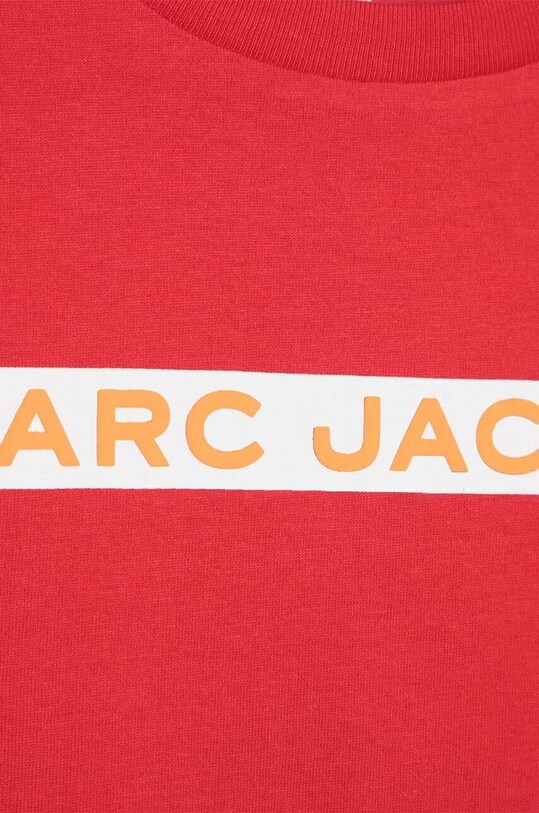Chłopiec Marc Jacobs t-shirt bawełniany dziecięcy W25581.114.150 czerwony