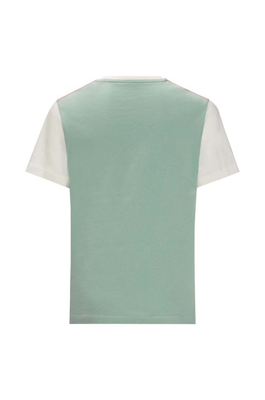 Jack Wolfskin t-shirt bawełniany dziecięcy VILLI T K 1609721.New biały SS23