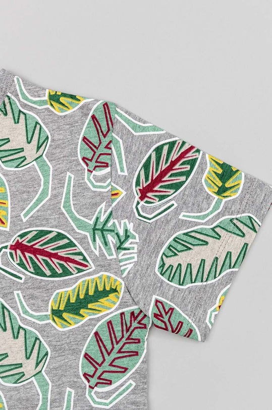 zippy t-shirt bawełniany dziecięcy szary ZKBAP0303.23022