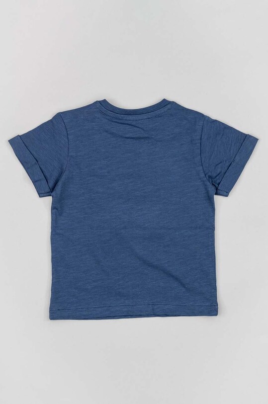 zippy t-shirt bawełniany dziecięcy ZBBAP0303.23023 granatowy SS23