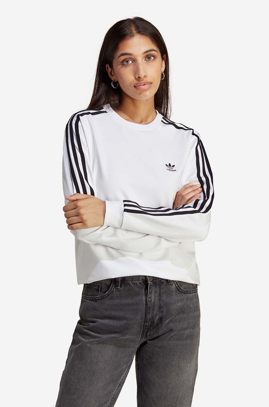 adidas Originals longsleeve shirt applique white IB7416