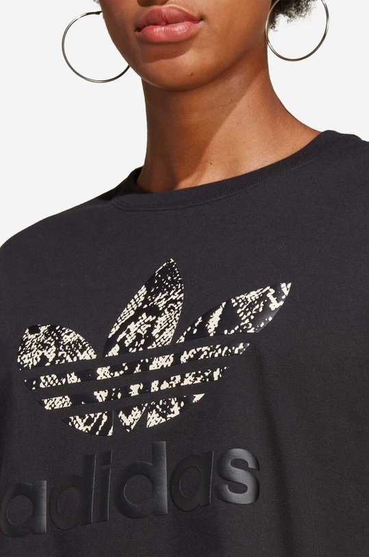 adidas Originals cotton t-shirt IC6065 IC6065 black