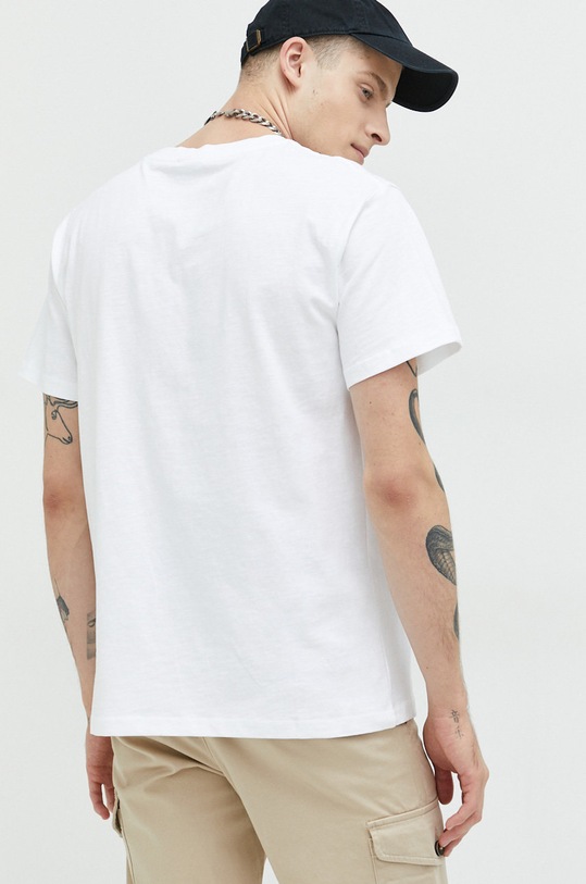 Îmbrăcăminte Solid tricou din bumbac 21107372.110601 alb