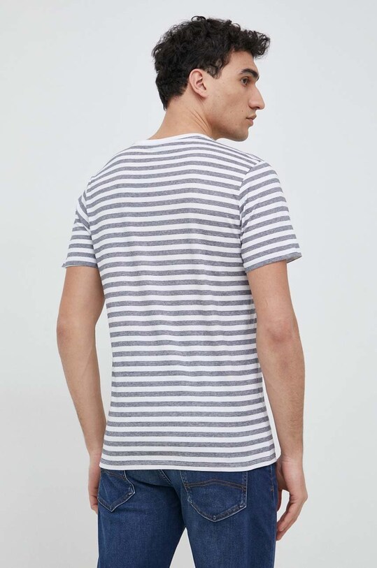 Lindbergh tricou din bumbac 30.400211.WHITE alb SS23