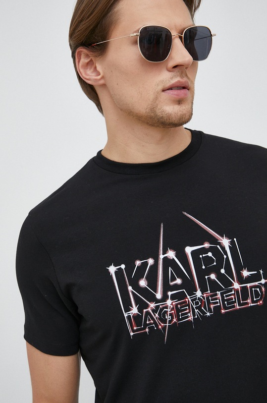 Karl Lagerfeld t-shirt czarny 531221.755081