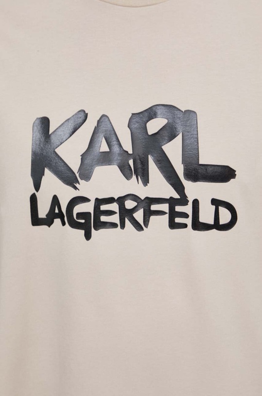 Karl Lagerfeld t-shirt 531221.755280 beżowy