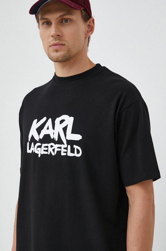 Karl Lagerfeld t-shirt czarny 531221.755280
