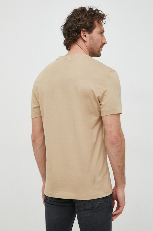 Odzież Calvin Klein t-shirt bawełniany K10K110793.PPYX beżowy