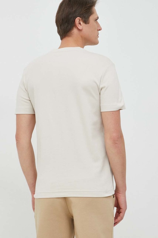 Oblečení Bavlněné tričko Calvin Klein K10K109894.PPYX béžová