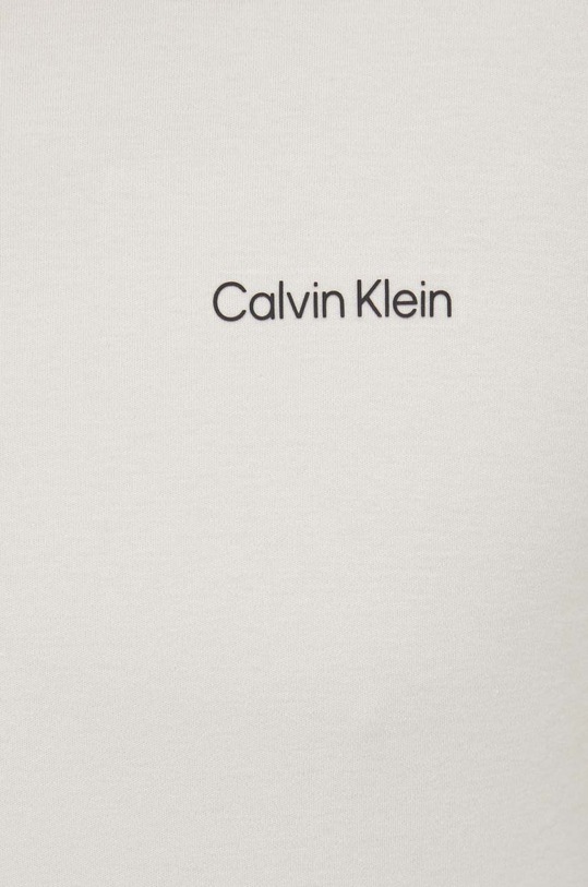 Bavlněné tričko Calvin Klein K10K109894.PPYX béžová