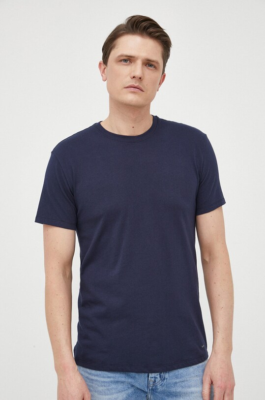 Ρούχα Βαμβακερό t-shirt Michael Kors 3-pack 6S32C10023 σκούρο μπλε