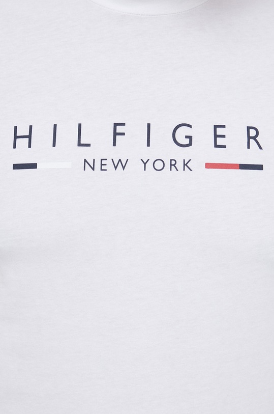 Tommy Hilfiger t-shirt bawełniany MW0MW29372.PPYX biały