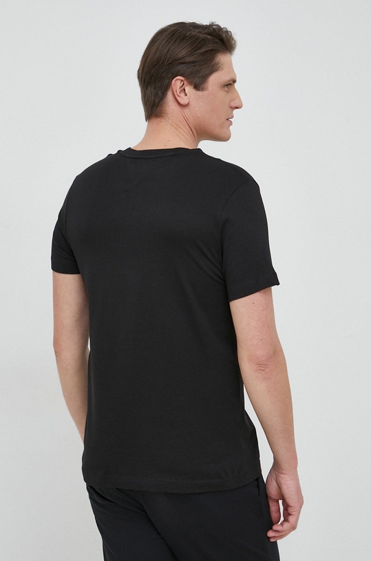 Odzież Tommy Hilfiger t-shirt bawełniany MW0MW29372.PPYX czarny