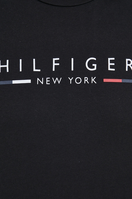 Tommy Hilfiger t-shirt bawełniany MW0MW29372.PPYX czarny