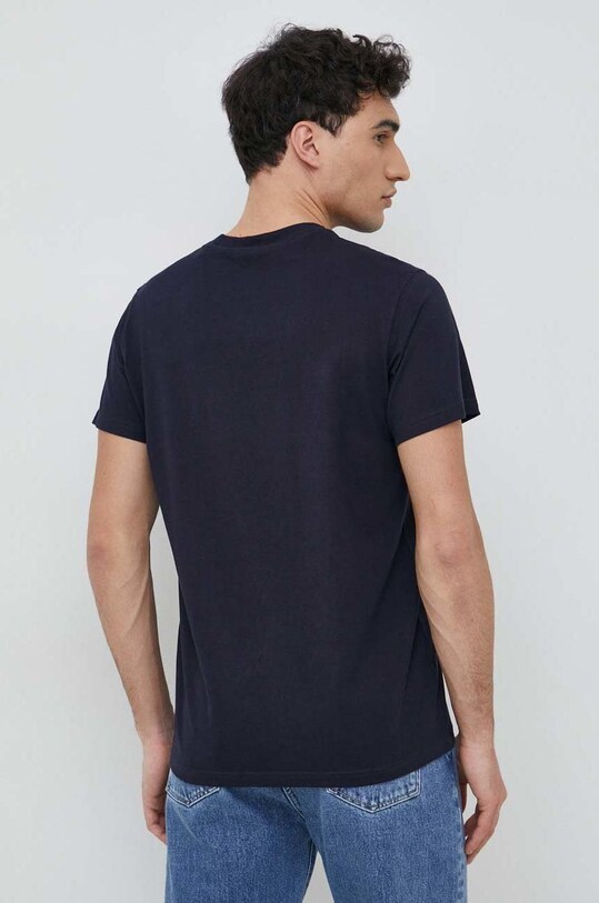 Odzież Guess t-shirt bawełniany M3RI14.K8FQ4 granatowy