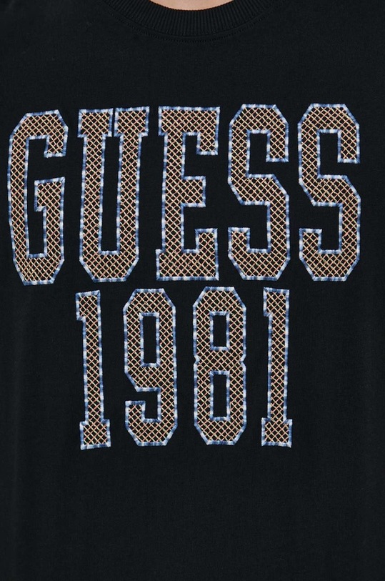 Бавовняна футболка Guess M3RI14.K8FQ4 чорний