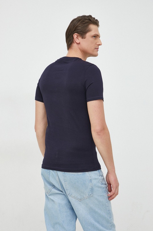 Odzież Guess t-shirt bawełniany M3RI18.I3Z14 granatowy
