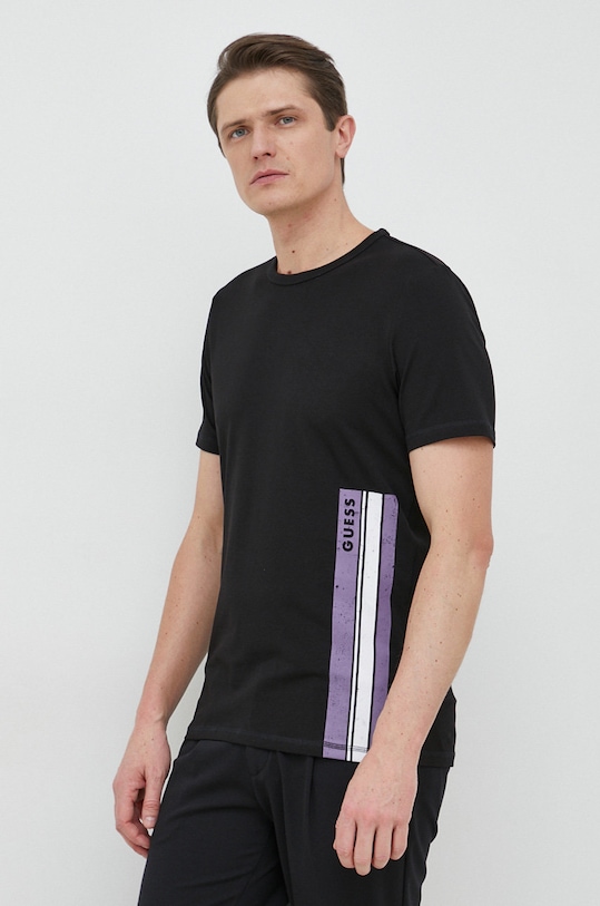 Тениска Guess вталена черен M3RI20.J1314