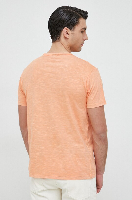 Odzież Guess t-shirt bawełniany M3RI30.KBL31 pomarańczowy