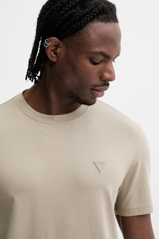 Guess t-shirt beżowy Z2YI12.JR06K