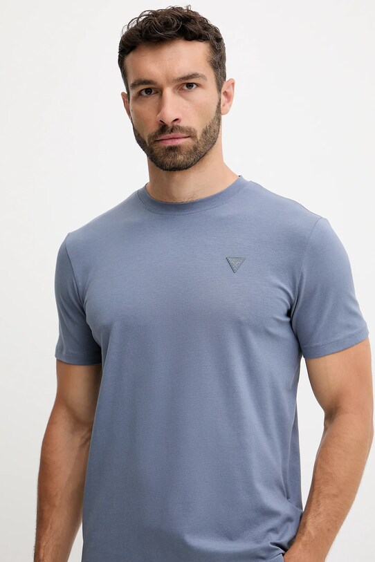 Guess tricou albastru Z2YI12.JR06K