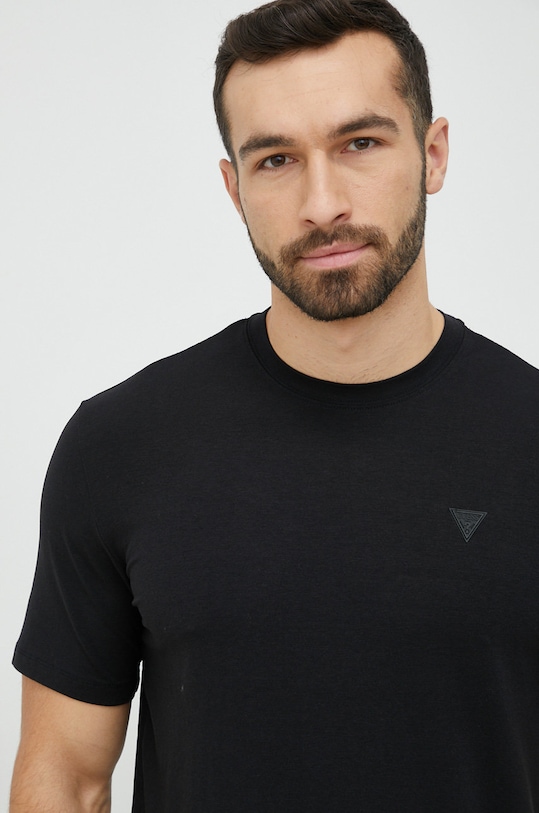 Guess t-shirt HEDLEY z elastanem czarny Z2YI12.JR06K