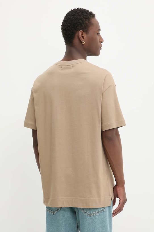 Îmbrăcăminte Samsoe Samsoe tricou din bumbac JOEL M22300126 bej