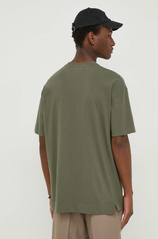Îmbrăcăminte Samsoe Samsoe tricou din bumbac M22300126 verde