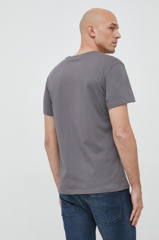 Odzież G-Star t-shirt bawełniany D22381.C506 szary