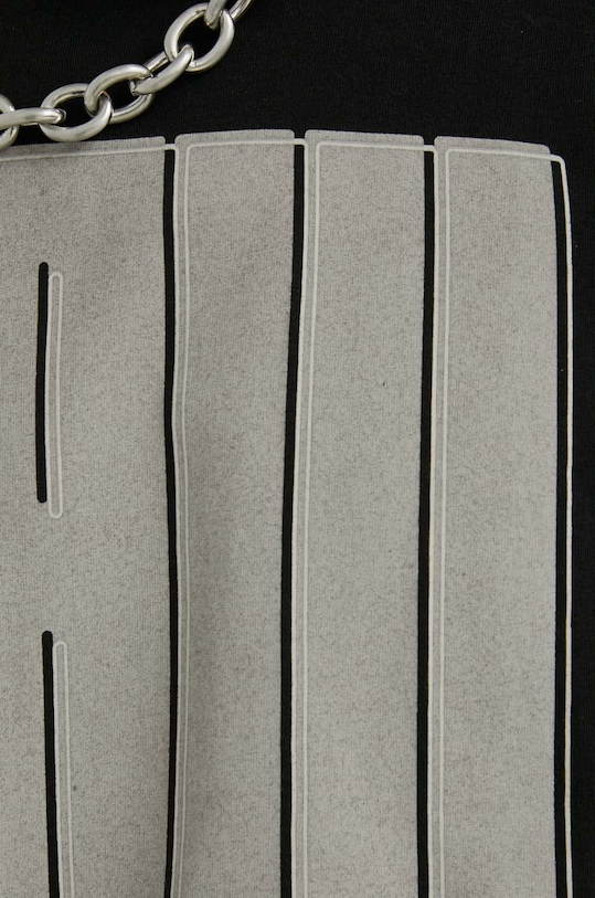 Βαμβακερό μπλουζάκι G-Star D22380.336 μαύρο