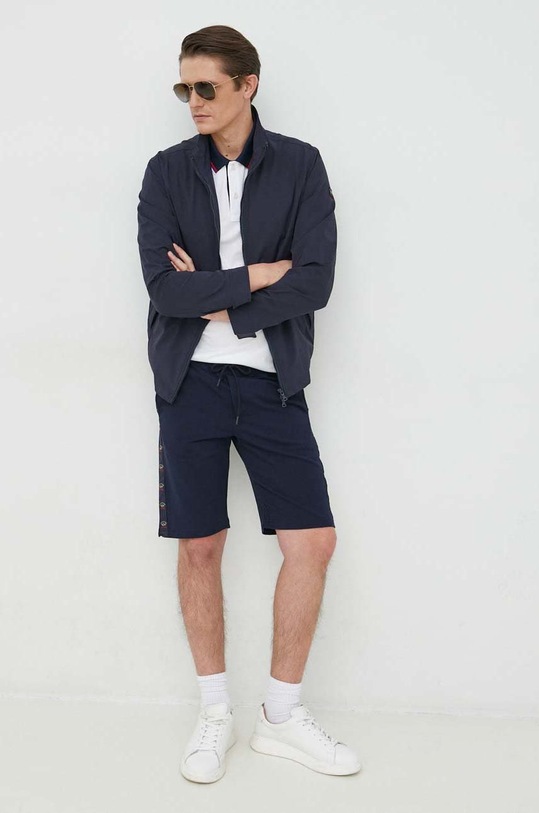 Paul&Shark polo bawełniane 23411203 biały SS23