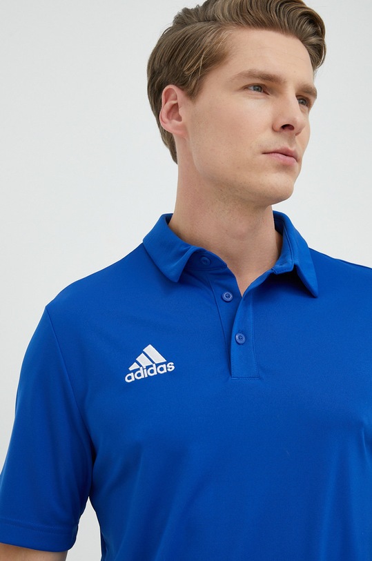 adidas Performance polo treningowe Entrada 22 niebieski HG6285
