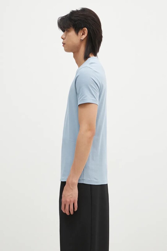 Bavlněné tričko Polo Ralph Lauren 710671438 modrá SS25