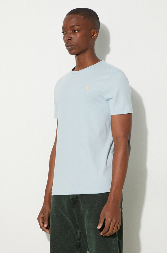 Odzież Polo Ralph Lauren t-shirt bawełniany 710671438 niebieski