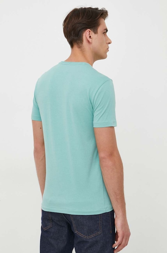 Oblečenie Bavlnené tričko Polo Ralph Lauren 710671438 zelená