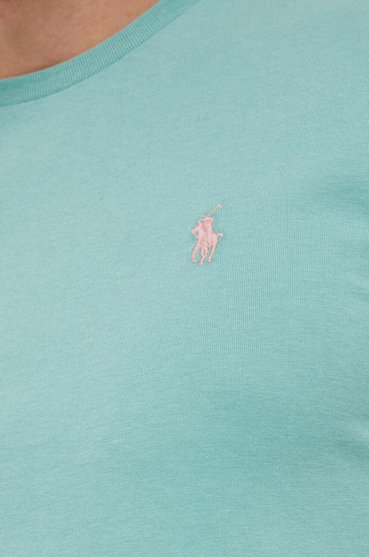 Bavlnené tričko Polo Ralph Lauren zelená 710671438