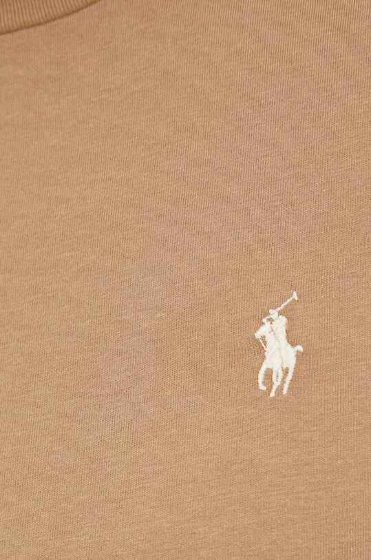 Бавовняна футболка Polo Ralph Lauren 710671438 бежевий