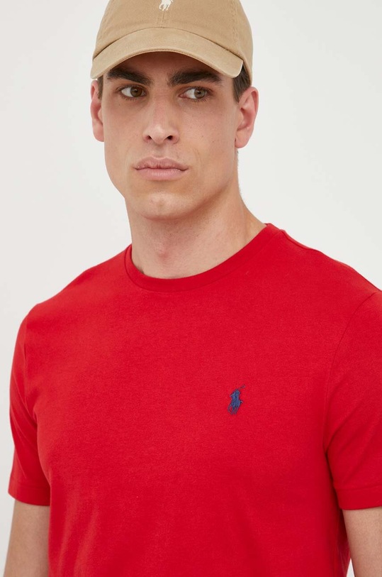 Polo Ralph Lauren t-shirt bawełniany czerwony 710671438