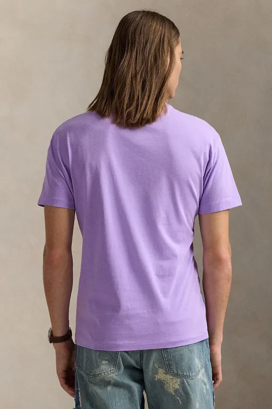 Polo Ralph Lauren cotton t-shirt 710671438 violet NC24