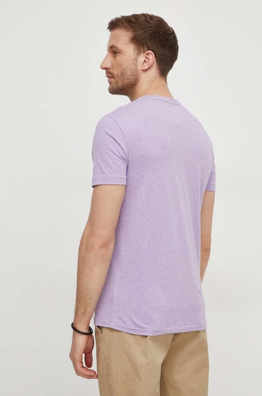 Odjeća Pamučna majica Polo Ralph Lauren 710671438 ljubičasta