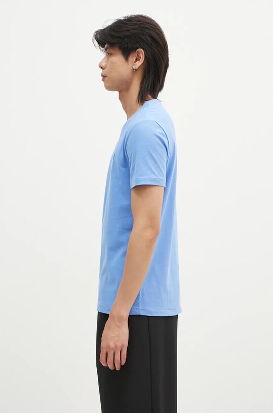 Бавовняна футболка Polo Ralph Lauren 710671438 блакитний SS25