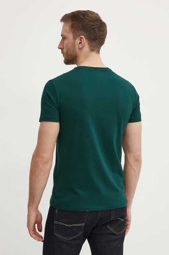 Odzież Polo Ralph Lauren t-shirt bawełniany 710671438 zielony