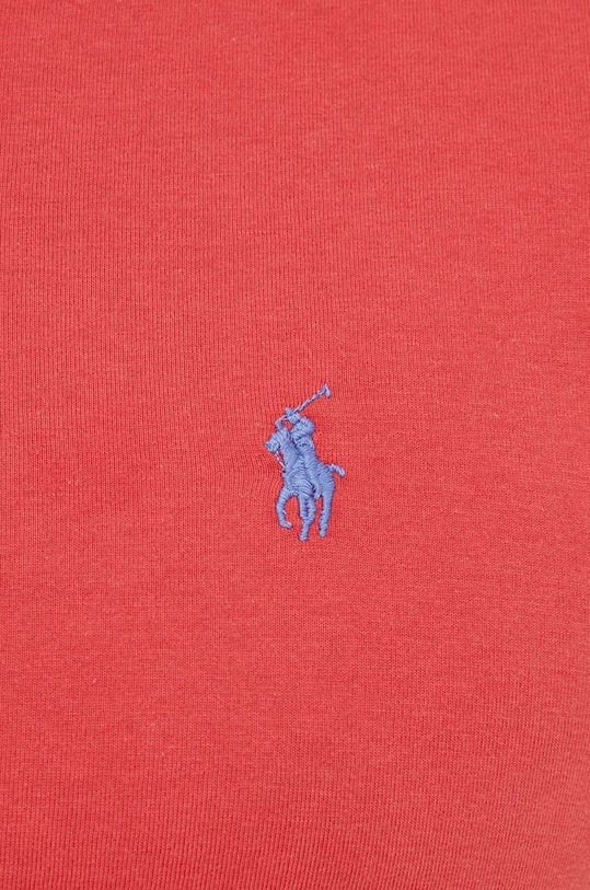 Bombažna kratka majica Polo Ralph Lauren 710671438 rdeča