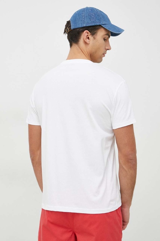 Oblečení Bavlněné tričko Polo Ralph Lauren 710890804 bílá