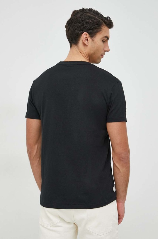 Odzież Polo Ralph Lauren t-shirt bawełniany 710890804 czarny