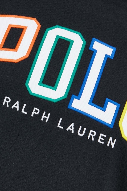 Polo Ralph Lauren t-shirt bawełniany 710890804 czarny