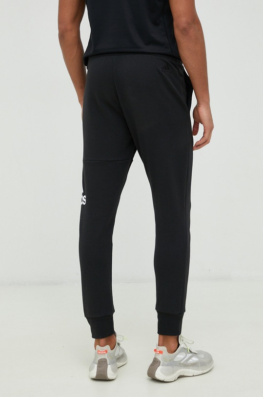 Odzież adidas spodnie dresowe bawełniane Essentials HA4342 czarny