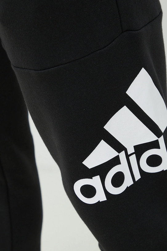 adidas pantaloni de trening din bumbac negru HA4342