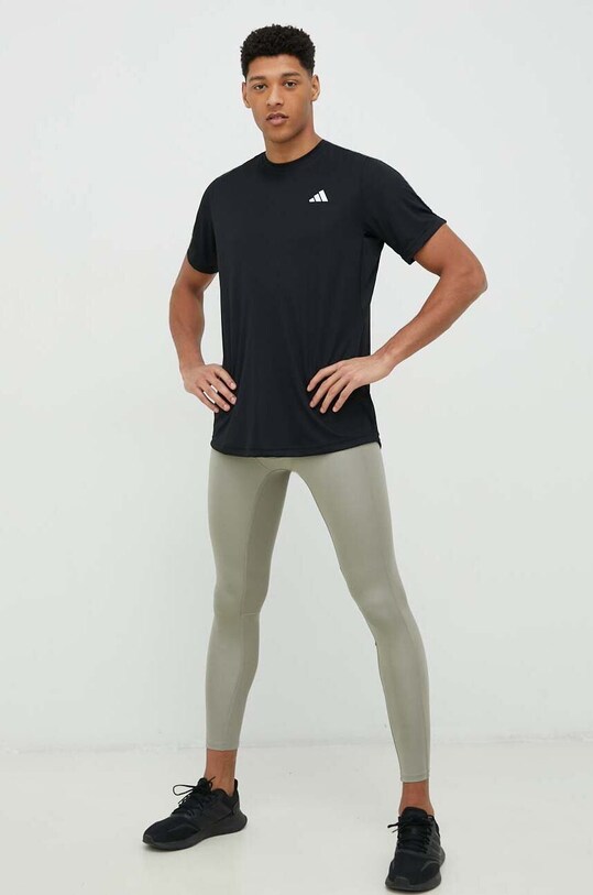 adidas Performance t-shirt treningowy Club HS3262 czarny SS23